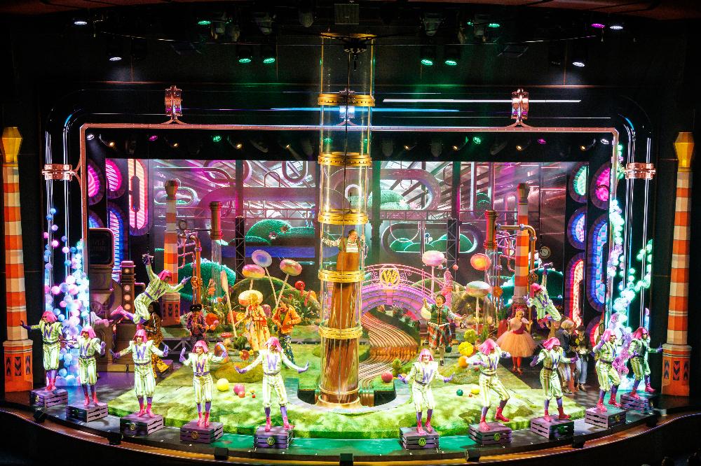 Colourful full-cast musical production on the main theatre stage
