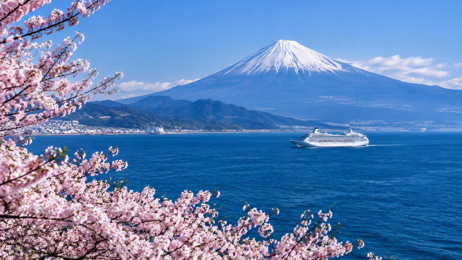 Festive Japan cruise destination
