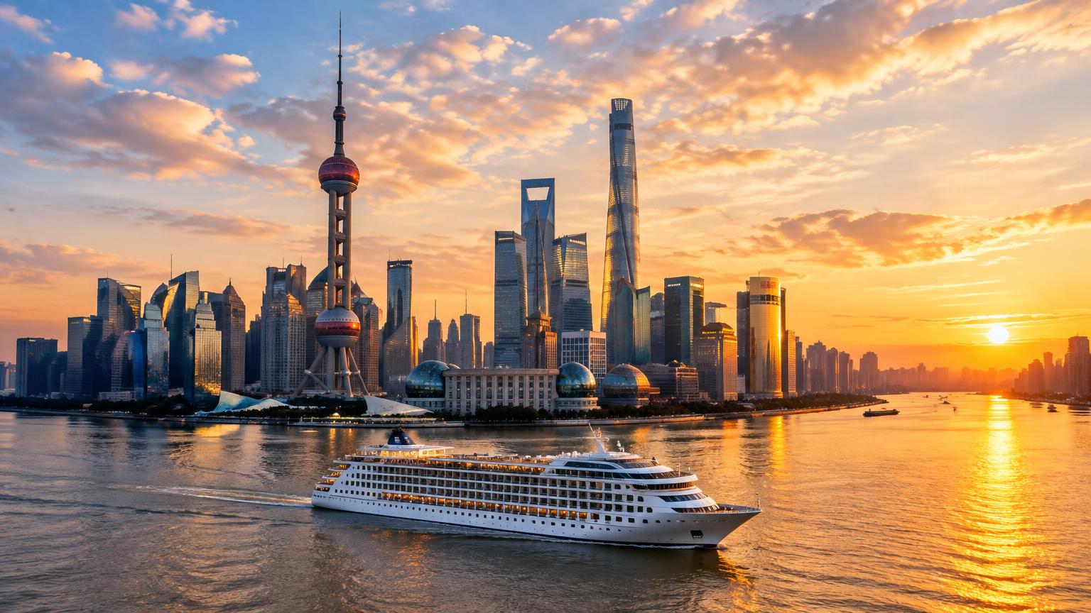 Shanghai & Busan cruise destination